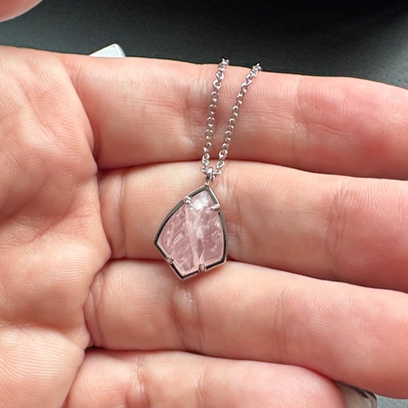 Kendra Scott Pink Pendant Necklace - Picture 3 of 3